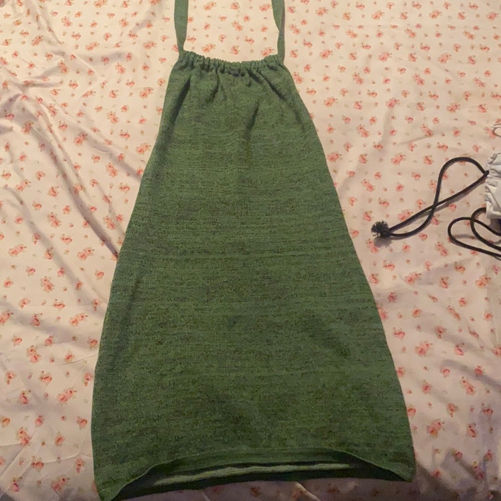 cutest lil backless dress halter
